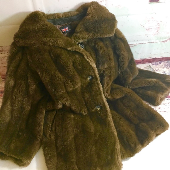GINO ROSSI Tissavel Faux Fur Coat - Picture 4 of 7